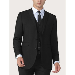 Conjunto de Traje para Hombre de 3 Piezas, Mezcla de Poliéster, para Oficina o Boda, Descuento por Volumen Disponible, Venta al Por Mayor - Product Image 5