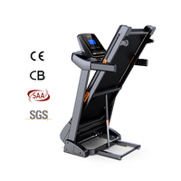 Nouveau tapis roulant commercial de luxe Home Gym Running Machine tapis roulant à écran LCD tapis roulant électrique