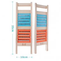 2-in-1 groentehakker mandoline snijmachine 25mm medium 45mm extra groot julienne houten keuken gadget
