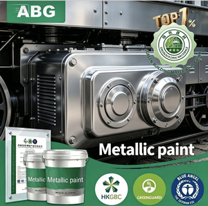 <span class=keywords><strong>Peinture</strong></span> pour bateaux à base d'eau en polyuréthane à paillettes métalliques, anti-rouille, application au pinceau, pour finition métallique haut de gamme - Product Image 6