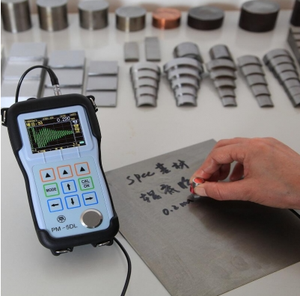 Medidor de espessura ultrassônico digital instrumento <span class=keywords><strong>detector</strong></span> de largura preço de atacado - Product Image 4