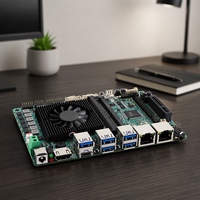 Carte mère industrielle 3,5 pouces ITX New EPIC Intel Core I5-8260U DDR4 MSATA 2 LAN 6 COM 7 USB HD VGA LVDS