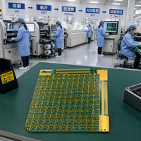 Fabrication de circuits imprimés Rogers HDI sur mesure avec blindage RF/EMI, finition de surface ENIG, épaisseur de cuivre de 35 µm - Services d'assemblage SMT