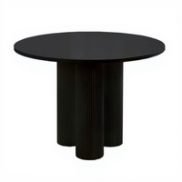 Nouvelle tendance, prix abordable, table à manger circulaire moderne minimaliste en pierre, plateau en quartz blanc pour la maison, la cuisine, le restaurant