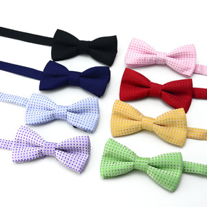 Cổ điển đầy màu sắc Polka Dot <span class=keywords><strong>BOW</strong></span> TIE cho trẻ em trai cổ điển TUXEDO Wedding Tie làm bằng <span class=keywords><strong>polyester</strong></span> - Product Image 3