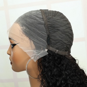 Perruques bouclées Jerry à densité 180 % en gros FH, perruques frontales en dentelle 13x4, cheveux humains naturels vietnamiens - Product Image 2