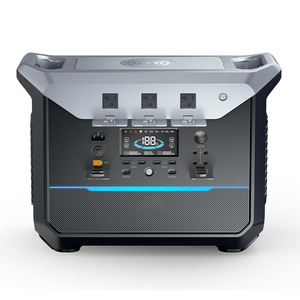 Overseas Warehouse Direct Sales of 2000W Outdoor Portable Energy Storage Power Station Emergency <b>Backup</b> Energy Storage <b>Battery</b> - Product Image 1