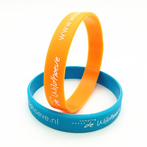 Fashion <strong>Cheap</strong> <strong>Promotional</strong> Silicone Wristband Thin Bracelet 5mm - Product Image 4