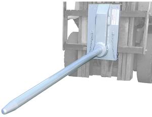 Accessoire de chariot élévateur industriel robuste, série <span class=keywords><strong>RPC</strong></span> à griffes roulantes montées sur chariot, capacité de 1000 kg pour le levage de rouleaux de papier - Product Image 4