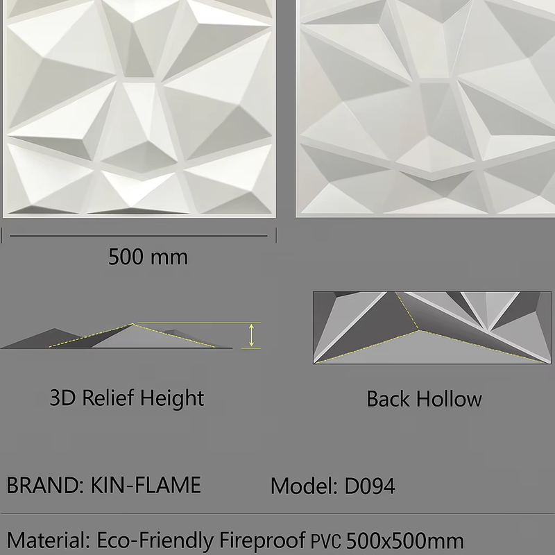3D Light Luxury Modern PVC Marble