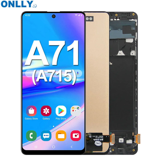 Screen OLED A73 Lcd Display for galaxy A72 A51 A31 A21 Screen Amoled A70 A11 A01 Display for samsung A71 5g Lcd with Frame