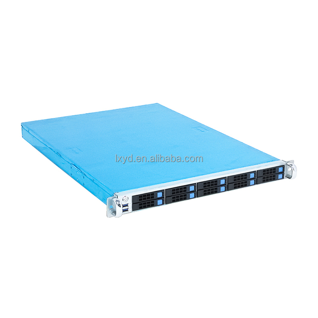 Customized Industrial Electronics Chassis 19 Inch 1U-4U Rack Mount ATX Steel Aluminum Alloy Case with Fan for Desktop Use