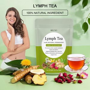 Sachet de thé détox naturel à base de plantes Pissenlit <span class=keywords><strong>Hibiscus</strong></span> Feuille de busserole pour la circulation lymphatique Nettoyant pour le drainage lymphatique - Product Image 4
