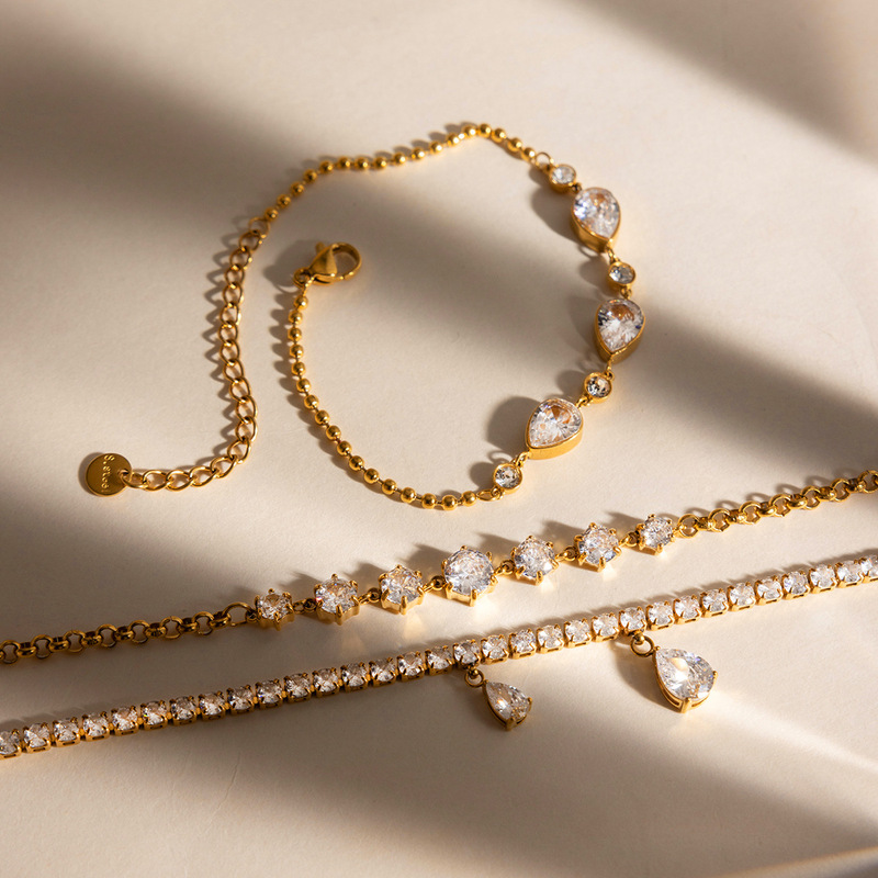 Wholesale Fashion Bracelet Stainless Steel White