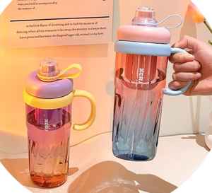 950ml haute couleur écologique <span class=keywords><strong>PC</strong></span> matériel verres nouveau Design grande capacité tasse à boire directe pour l'été résistant à la chaleur pour - Product Image 3