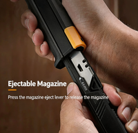 Couteau utilitaire multifonctionnel de type magazine, lame détachable robuste, outil de coupe, de raclage et de dénudage de fils, OEM SK5 haute teneur en carbone