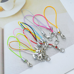 Correas coloridas para teléfono con cierre de mosquetón de aleación de zinc, accesorios de joyería DIY, cordón para teléfono móvil, Primavera 2024, Origen Yiwu - Product Image 1