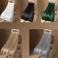 Jupe longue droite élégante grande taille pour femme – Collection été – Vente en gros – Jupes décontractées grande taille pour femme