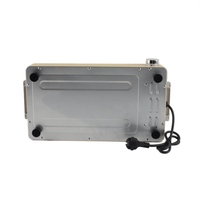 Gril électrique portable et plaque chauffante sans fumée pour cuisiner à l'intérieur de la maison facile à nettoyer après utilisation