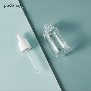 Botellas de PETG de Pared Gruesa de 30ml/50ml con Forma Cilíndrica, Impresas con Serigrafía, con Gotero, Recargables para Aceites Esenciales - Product Image 2