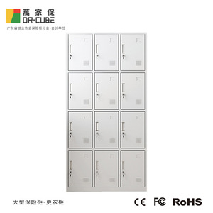 ตู้ล็อกเกอร์ Wan Jiabao ขนาด 900 มม. x 1800 มม. ป้องกันการโจรกรรม พร้อมกุญแจล็อค สำหรับโรงงาน หอพัก ซูเปอร์มาร์เก็ต โรงยิม ห้องน้ำ - Product Image 5