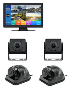 Cámara PSS con IA de 4 Canales, Sistema ADAS Impermeable, UNECE R151 y 159, DVS 2024, IP67/IP68/IP69K, 1080P para Camiones y Autobuses - Product Image 3