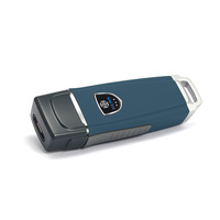 Sistema de Monitoreo de Guardias RFID JWM, Recargable, con Lector de Patrulla IP67, Software Gratuito, Acero Inoxidable