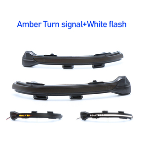 Clignotants LED dynamiques pour VW <span class=keywords><strong>Golf</strong></span> <span class=keywords><strong>7</strong></span> <span class=keywords><strong>7</strong></span>.5 R GTI Sportsvan II E-<span class=keywords><strong>GOLF</strong></span> Ambre + Blanc Bleu Rouge - Product Image 4