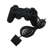 Manette filaire pour console PS2, manette filaire pour PS2, joystick filaire USB pour PC, commande filaire pour ordinateur portable