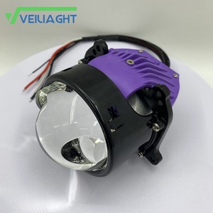 Projecteur de phare bi-LED hyperbolique haute puissance de 3 pouces, lentille de projecteur de 3,0 pouces, similaire à Aozoom Sanvi, avec double laser et ventilateurs turbo - Product Image 3