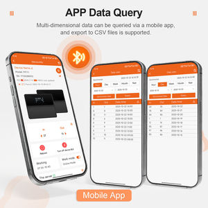 <span class=keywords><strong>Compteur</strong></span> de personnes sans fil FOORIR, <span class=keywords><strong>compteur</strong></span> de fréquentation intelligent avec exportation de données via application - Product Image 2