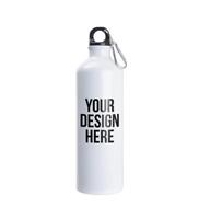 Bouteille d'eau en aluminium réutilisable écologique personnalisée en métal pour le sport en plein air avec logo personnalisé