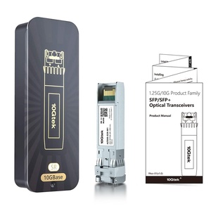 Bộ thu phát 10Gtek SFP28 25GBase-SR Mô-đun quang học LC MMF song công 25G SR cho <span class=keywords><strong>SFP</strong></span>-25G-SR-S 850nm DDM 100m 2-Pack - Product Image 6