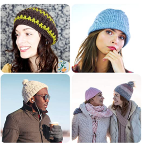 Nouvelle casquette en tricot à 5 panneaux pour femmes et hommes, bonnet en coton 100%, quatre saisons - Product Image 6