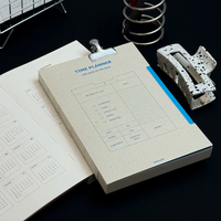 Cahier à spirales A5 pour étudiants, papier épais 100 g/m², 50 pages, couverture rigide, cahier de composition pour l'école, la salle de classe, les devoirs, l'écriture