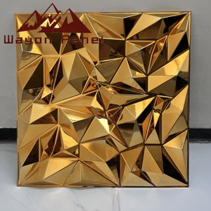 ألواح جدارية هندسية ثلاثية الأبعاد عالية الجودة من Wayon، مقاومة للماء، مناسبة لخلفيات التلفاز وغرف المعيشة وغرف النوم ومناطق تناول الطعام - Product Image 3