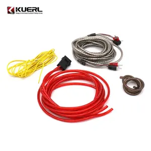 Wholesale car amplifier kit cable 10GA hot selling product wiring installation kit for auto