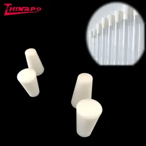 Wear Resisting heat resistant food grade silicone rubber test tube stopper Molded Customized Silicone Stopper Plug