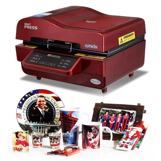Factory Wholesale Heat Transfer Printer Phone Case 3d Sublimation Machine Mini Heat Press for Colorful DIY Phone Case