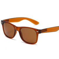 Lunettes de soleil carrées vintage tendance pour hommes, lunettes de soleil de marque classiques, verres polarisés HD UV400, logo personnalisé, lunettes de soleil rétro pour la conduite