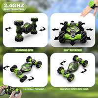 Coche de juguete RC HOSHI 1611 MAX 1/10 4WD con giro de 360°, control por gestos, motor sin núcleo 2.4G, RTR, control remoto, para niños (Stock en EE. UU.)