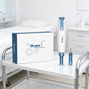 <span class=keywords><strong>Dermapen</strong></span> con Cable <span class=keywords><strong>Dr</strong></span>. <span class=keywords><strong>Pen</strong></span> A9, Máquina de Maquillaje con Agujas para Microblading, Tatuajes, Cejas, Delineador de Ojos y Labios - Product Image 1