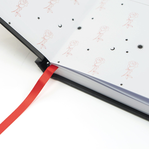 יומן יומי/שבועי מודפס בהתאמה אישית, כריכה קשה, יומן ללא תאריכים, מחברת בריאות, מחברת A5 מותאמת אישית - Product Image 4