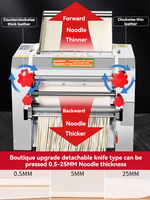 Machine à laminer automatique électrique pour boulangerie, rouleau de presse pour aplatir les croissants, le pain, la pizza, les pâtisseries, les farines