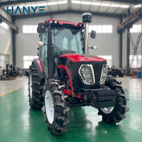 Tracteurs agricoles 50-80 CV, 4x4, moteur diesel industriel, mini-tracteurs 4x4 pour travaux agricoles, durables pour utilisation sur chantier