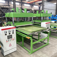Machine de fabrication de dalles de sol en caoutchouc avec moule, machine de pressage de briques en caoutchouc à partir de granulés de pneus usagés