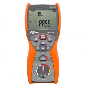 Medidor de Instalaciones Eléctricas Multifunción Sonel MPI-506 con Pantalla Digital Bluetooth para Uso Profesional - Product Image 1