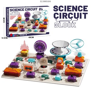 Kit de Aprendizaje STEM Interactivo - Set de Bloques de Circuitos Científicos con Piano, Laberinto, Ventilador Visual y Luces LED para la Escuela y el Hogar - Product Image 2