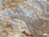 Panneau mural PVC UV haute brillance, feuille décorative, motif marbre, grain de bois, motif floral européen, panneau mural intérieur, projet global Chine