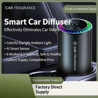 Apportez la magie du ciel étoilé à votre voiture avec le mini diffuseur intelligent AI 50 ml à 3 modes pour la maison, le bureau et la voiture.